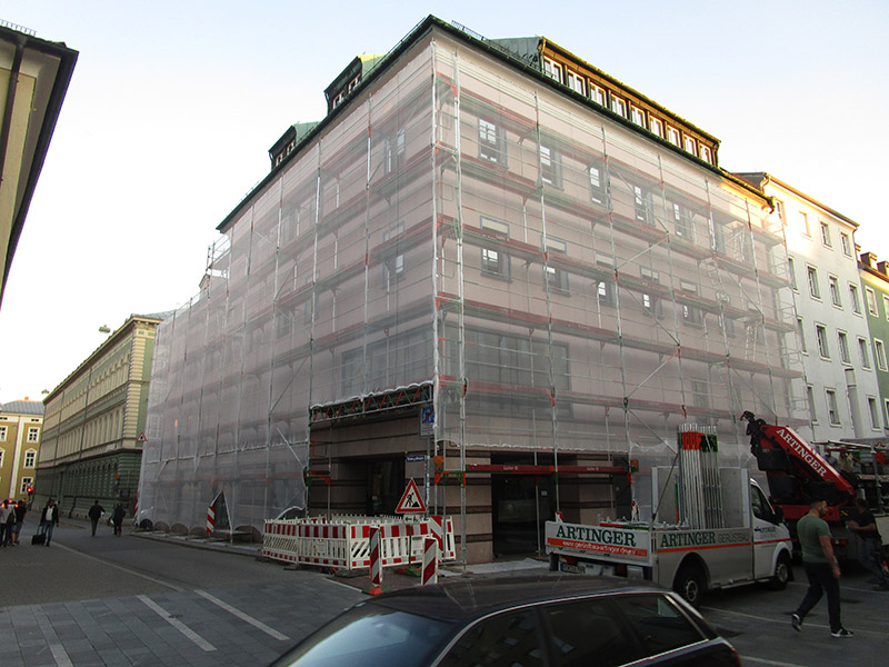 Gerüstbau, Schutzgerüste